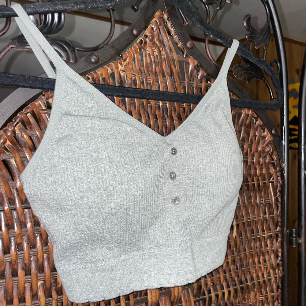 Lucky Brand grey bralette - Picture 4 of 5